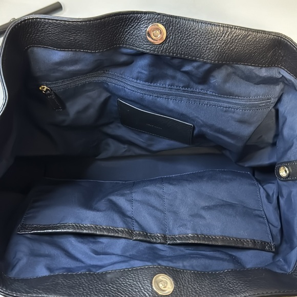 Cole Hann black soft pebbled leather tote bag - Picture 7 of 15